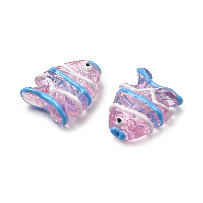 Baking Paint Glass Beads LAMP-I032-01I-1