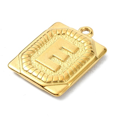 Ion Plating(IP) 304 Stainless Steel Pendants STAS-U033-01G-E-1
