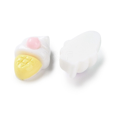 Opaque Resin Decoden Cabochons CRES-F030-01I-1