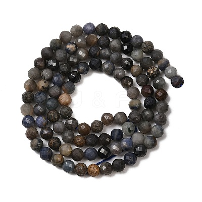 Natural Kyanite Beads Strands G-Z104-B01-4mm-B-1