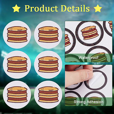 PVC Plastic Waterproof Stickers DIY-WH0386-18D-1
