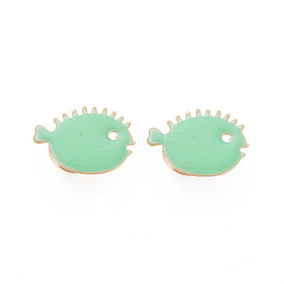 Cute Fish Enamel Pin JEWB-S012-002G-NF-1