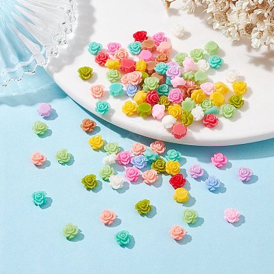 Opaque Resin Cabochons RESI-CJC0012-26B-1