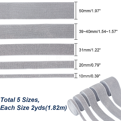 10 Yards 5 Styles Elastic Cords OCOR-GA0001-81-1