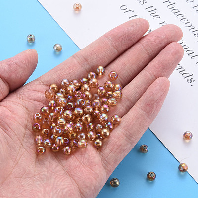 Transparent Acrylic Beads MACR-S370-B6mm-761-1