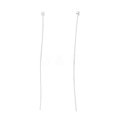 Brass Ball Head Pins KK-WH0058-02D-S-1