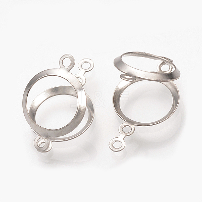 304 Stainless Steel Open Back Bezel STAS-Q223-12B-1