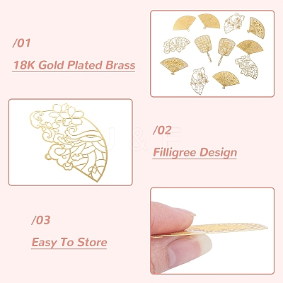 Brass Big Pendants KKC-TA0001-08-1