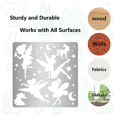 Stainless Steel Cutting Dies Stencils DIY-WH0238-118-1
