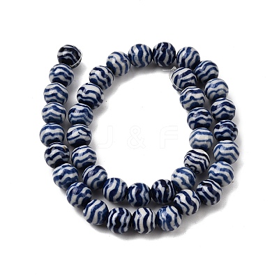 Handmade Porcelain Beads Strand PORC-H014-01A-1