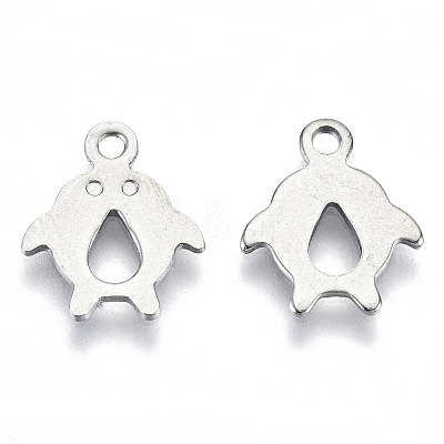 Non-Tarnish 201 Stainless Steel Charms STAS-R116-077-1