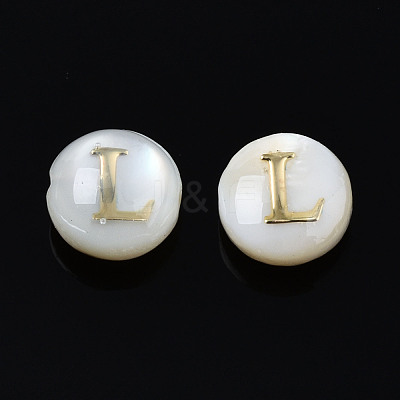 Natural Freshwater Shell Beads SHEL-S278-036L-1