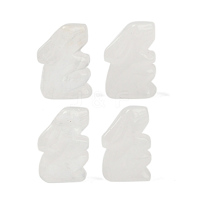Natural Quartz Crystal Rabbit Display Decorations G-R007-02I-1