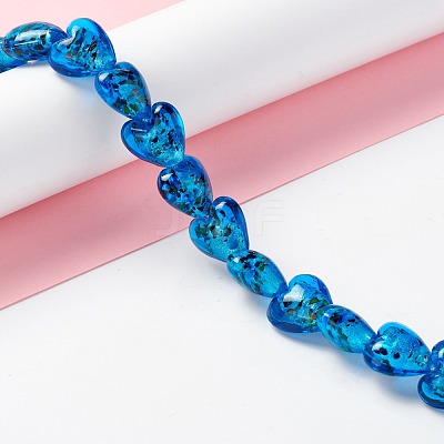 Handmade Lampwork Beads Strands LAMP-D015-09G-1