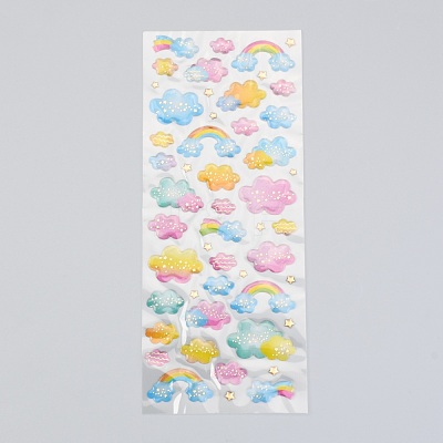 Epoxy Resin Sticker DIY-B009-03B-1