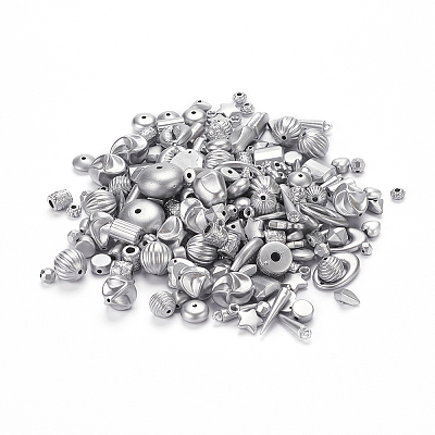 Plated Acrylic Beads MACR-YW0001-29P-1