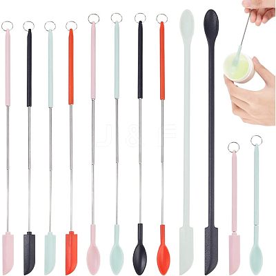 Silicone Flex Spatulas AJEW-OC0003-58-1