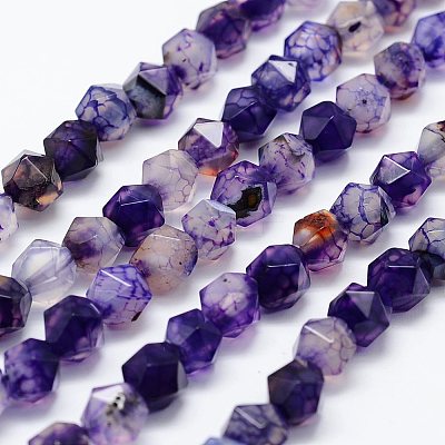 Natural Agate Beads Strands LS-G-K184-04E-1
