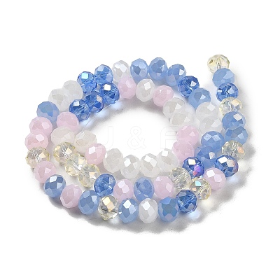 Glass Beads Strands EGLA-A034-M10mm-18-1