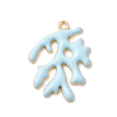 Alloy Enamel Pendants FIND-H055-05G-05-1