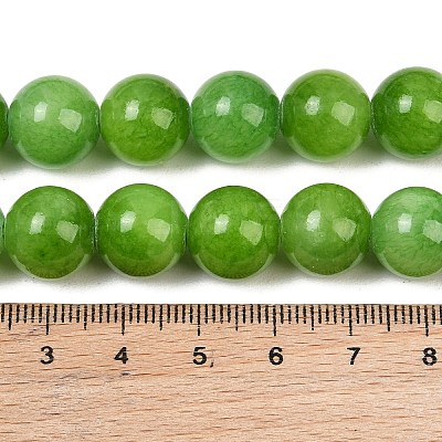 Natural Mashan Jade Graduated Beads Strands GG-CBA2AE1-A08-O-1