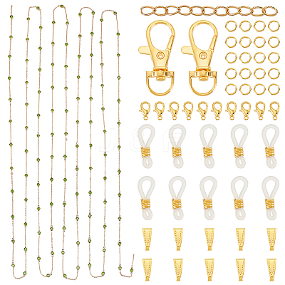 DIY Chain Bracelet Necklace Eyeglass Chains Making Kit DIY-OC0011-20-1