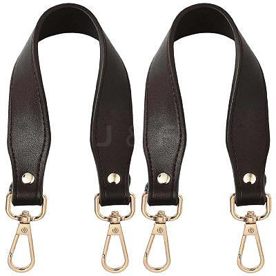 2Pcs PU Leather Bag Handles DIY-CL0002-66B-1