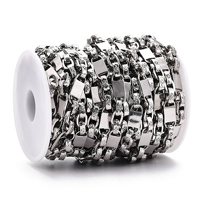 Alloy Irregularity Lock Link Chain LCHA-T001-14P-1