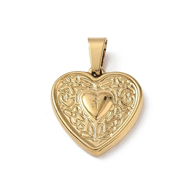 304 Stainless Steel Pendants SA-CBA34D4-01B-G-1