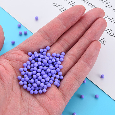 Opaque Acrylic Beads X-MACR-S373-62A-02-1