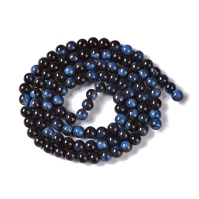 Baking Paint Glass Bead Strands GLAA-H031-01B-05-1
