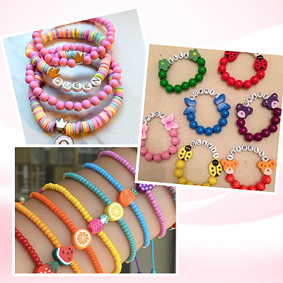 Opaque Acrylic Beads MACR-SP0001-27B-04-1