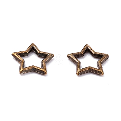 Zinc Alloy Links PALLOY-WH0036-21AB-1