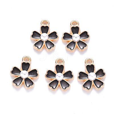 Alloy Enamel Charms X-ENAM-N054-028D-1