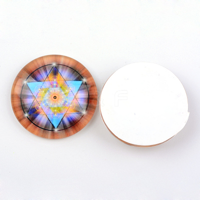 Glass Cabochons X-GGLA-L012-12mm-04-1