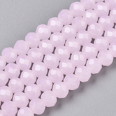 Glass Beads Strands EGLA-A044-J4mm-D02-1