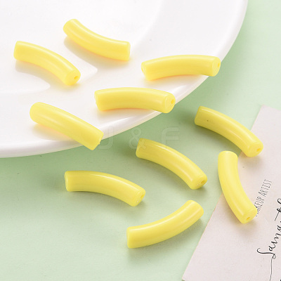 Opaque Acrylic Beads X-MACR-S372-002B-S024-1