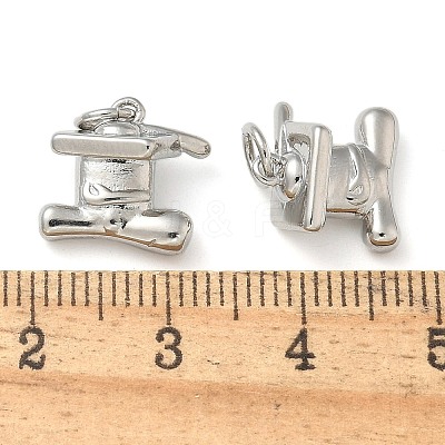 Rack Plating Brass Pendants KK-K392-53P-1