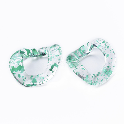 Transparent Acrylic Linking Rings OACR-N009-015A-B09-1