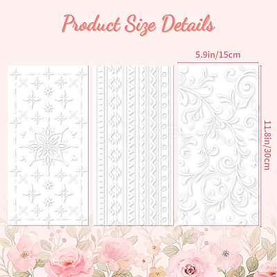 3 Sheets 3 Styles PVC Waterproof Decorative Stickers DIY-WH0404-325-1