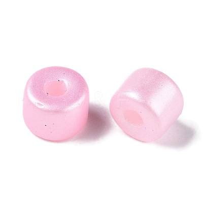 Baking Paint Pearlized Glass Seed Beads SEED-T008-03H-1