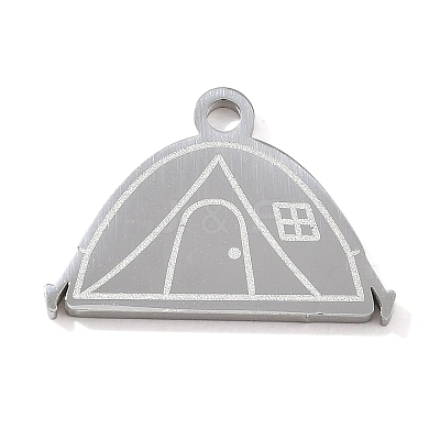 304 Stainless Steel Pendants SA-CBAE30B-04B-P-1