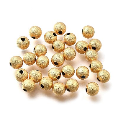 Brass Beads KK-B147-01C-G-1