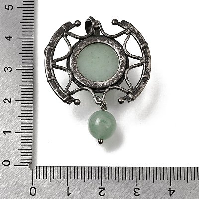 Natural Green Aventurine Pendants GG-CBA7610-03AS-05-1