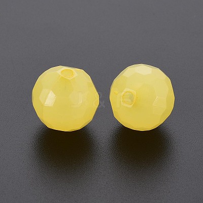 Imitation Jelly Acrylic Beads MACR-S373-97C-E07-1