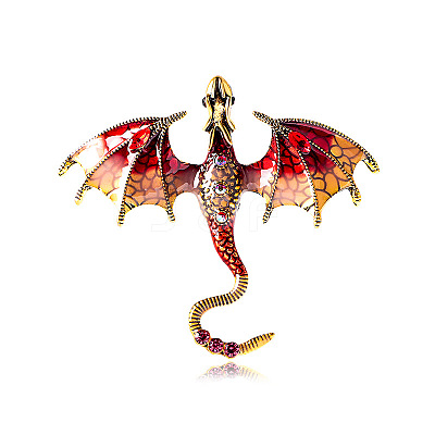 Dragon Enamel Pins JEWB-K018-17AG-03-2-1