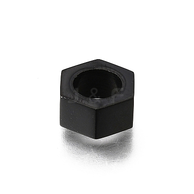 304 Stainless Steel Large Hole Beads STAS-H263-09EB-1