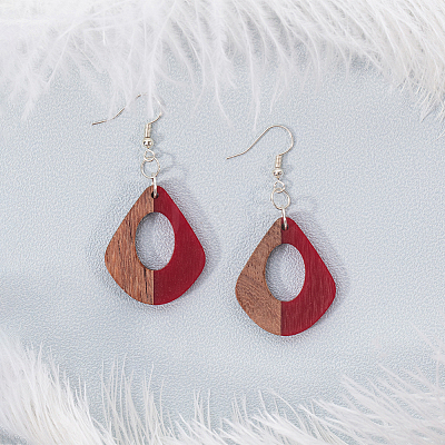 Resin & Wood Pendants RESI-OL0001-01-1