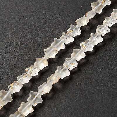 Transparent Glass Beads Strand X1-GLAA-F112-04K-1