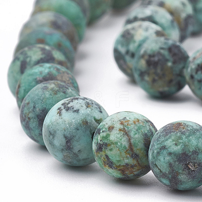 Natural African Turquoise(Jasper) Beads Strands X-G-T106-205-1